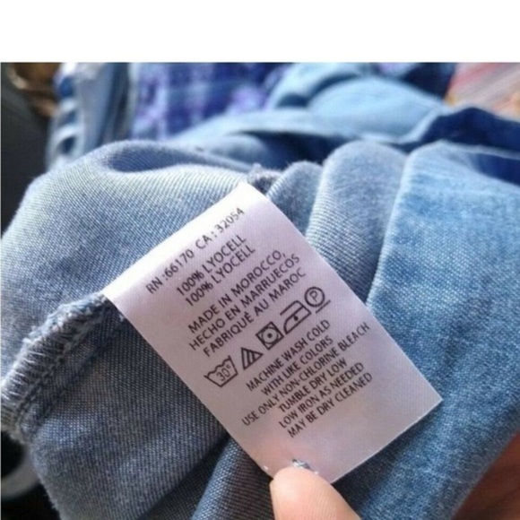 Pilcro & The Letterpress Anthropologie Chambray‎ Dress - Picture 6 of 7